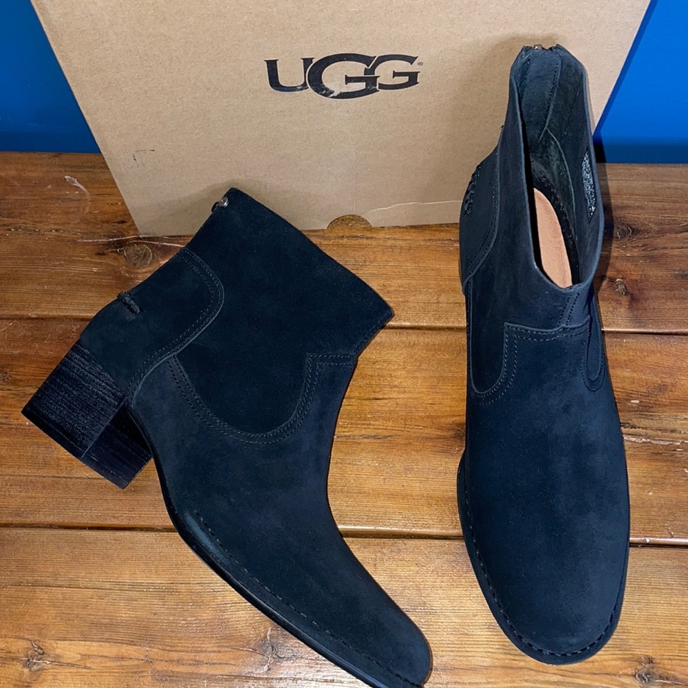 UGG WOMEN'S BANDARA SWADE BLACK -9.5